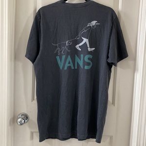 VANs - The Love Waffle Mens Vintage Overdye Pocket Short Sleeve T-Shirt